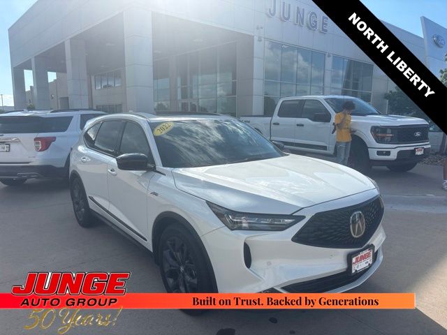 Platinum White Pearl 2022 Acura MDX SH-AWD with A-SPEC Package SUV / Crossover All-Wheel Drive Automatic
