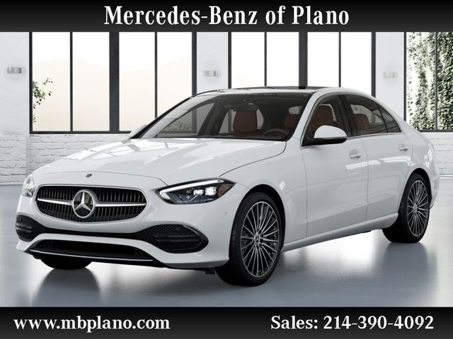 Polar White 2027 Mercedes-Benz C-Class Sedan Rear-Wheel Drive 9-Speed Automatic Overdrive