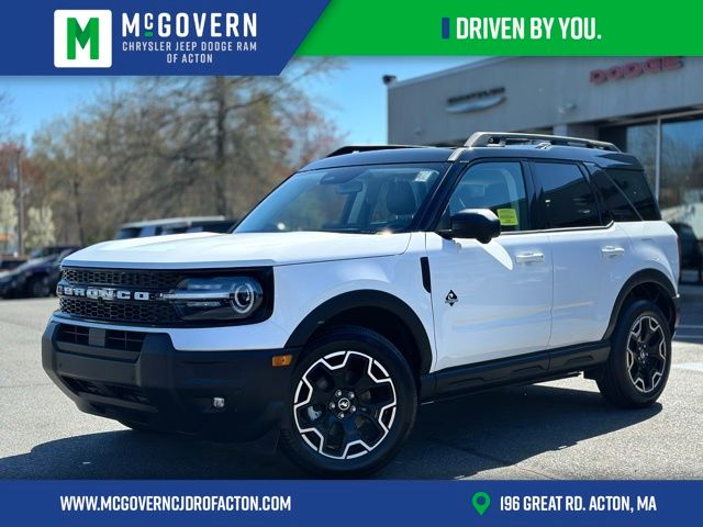 Oxford White 2025 Ford Bronco Sport SUV / Crossover All-Wheel Drive 8-Speed Automatic