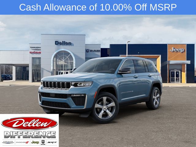 Gray (Steel Blue) 2026 Jeep Grand Cherokee SUV / Crossover Four-Wheel Drive 8-Speed Automatic