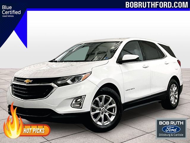 2020 Chevrolet Equinox LT White at Klick Lewis Buick Chevrolet