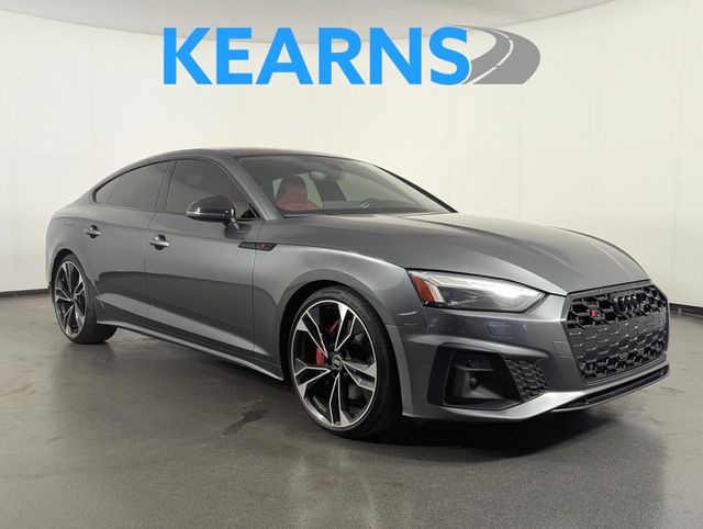 Gray 2023 Audi S5 Sportback Sedan All-Wheel Drive 8-Speed Automatic