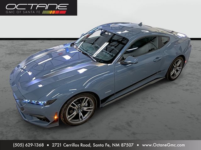 Vapor Blue 2025 Ford Mustang Coupe Rear-Wheel Drive Automatic