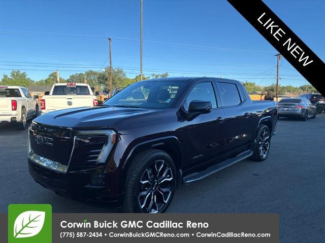 Dark Ember Tintcoat 2025 GMC Sierra EV Pickup Truck All-Wheel Drive 1-Speed Automatic