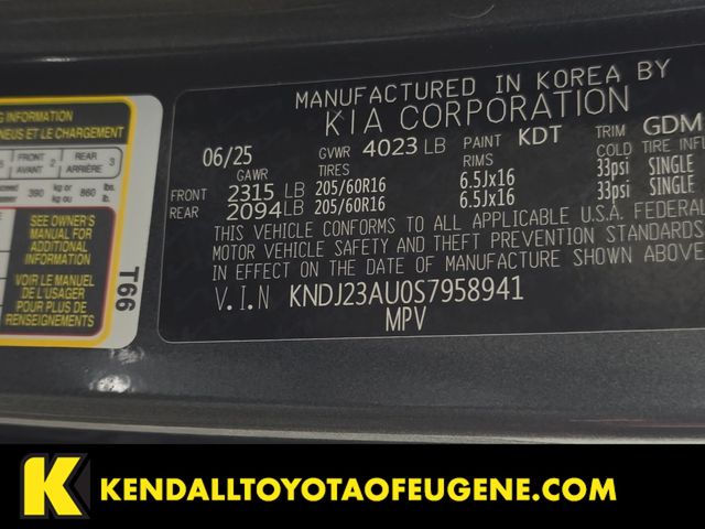 Used 2025 Gray Kia LX image 10