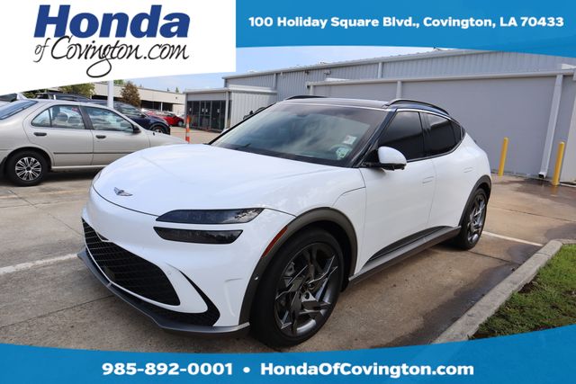 Alta White 2023 Genesis GV60 SUV / Crossover All-Wheel Drive 1-Speed Automatic