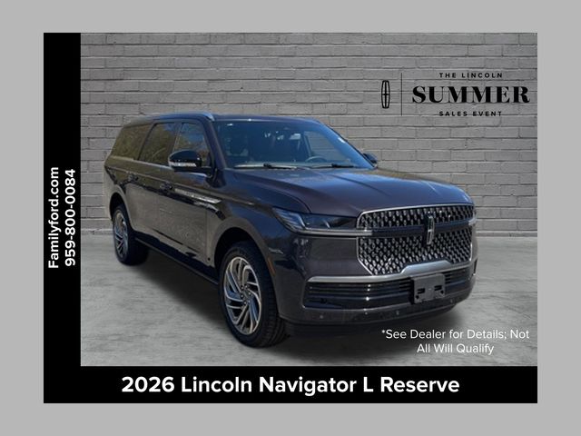 Starlight Gray Premium Colorant 2026 Lincoln Navigator SUV / Crossover Four-Wheel Drive Automatic