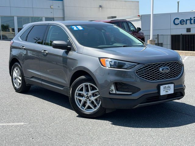 Gray Metallic 2023 Ford Edge SUV / Crossover All-Wheel Drive 8-Speed Automatic