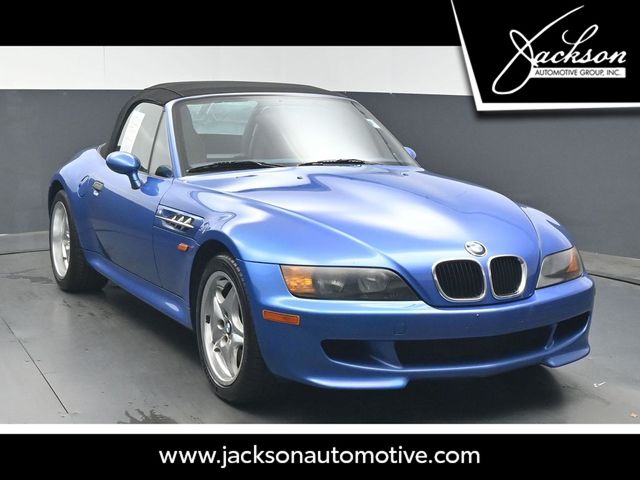 Blue 1998 BMW M RWD Convertible Rear-Wheel Drive 5-Speed Manual
