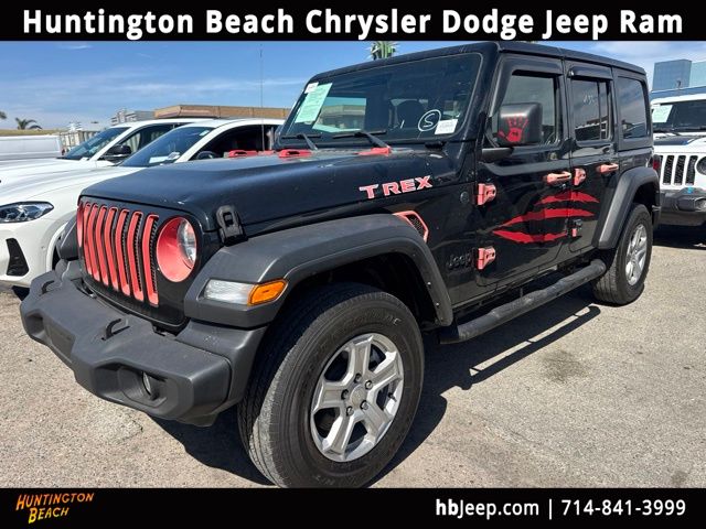 Black Clearcoat 2022 Jeep Wrangler SUV / Crossover Four-Wheel Drive 8-Speed Automatic