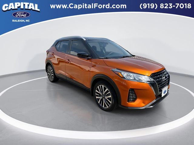 Used 2022 Nissan Kicks SV with VIN 3N1CP5CV7NL494321 for sale in Raleigh, NC