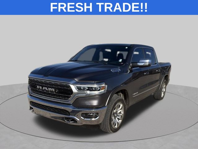 Gray (Granite Crystal Metallic Clearcoat) 2024 RAM 1500 Pickup Truck Four-Wheel Drive 8-Speed Automatic