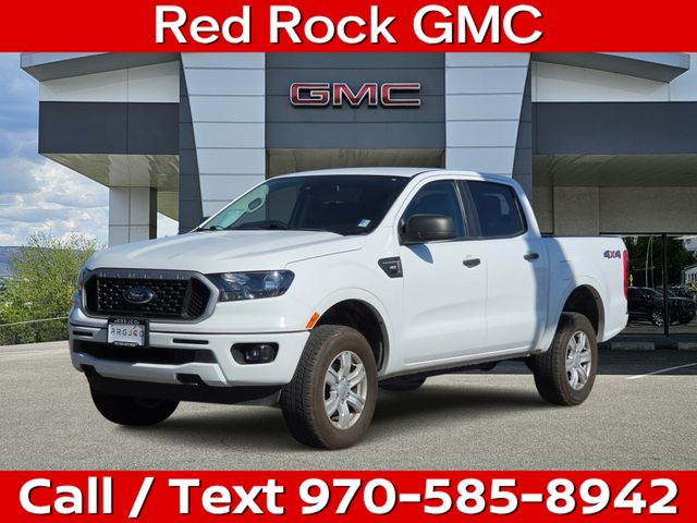 White 2023 Ford Ranger Pickup Truck Four-Wheel Drive Automatic