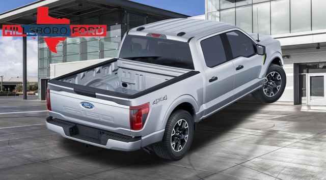 2025 Iconic Silver Metallic Ford F-150 STX 4X4 Truck