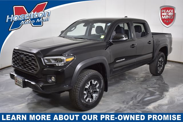 Black 2023 Toyota Tacoma TRD Off Road Double Cab 4WD Pickup Truck Four-Wheel Drive 6-Speed Automatic