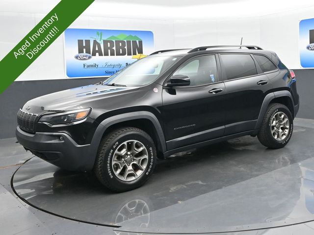 Diamond Black 2022 Jeep Cherokee SUV / Crossover Four-Wheel Drive 9-Speed Automatic