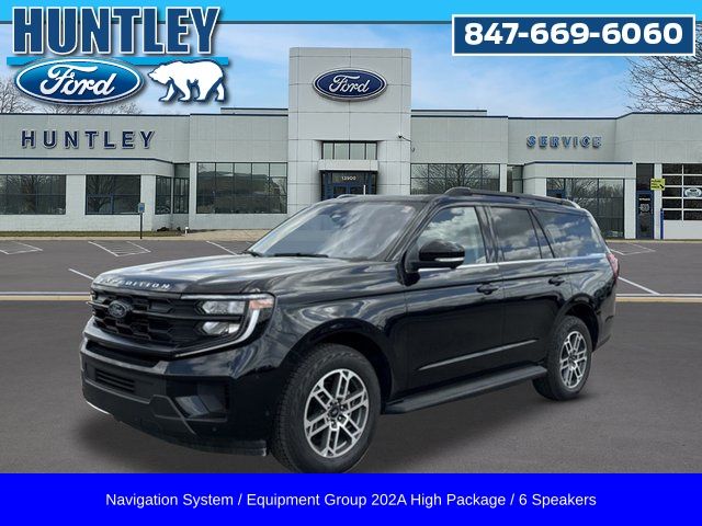 Black Metallic 2025 Ford Expedition SUV / Crossover Four-Wheel Drive Automatic
