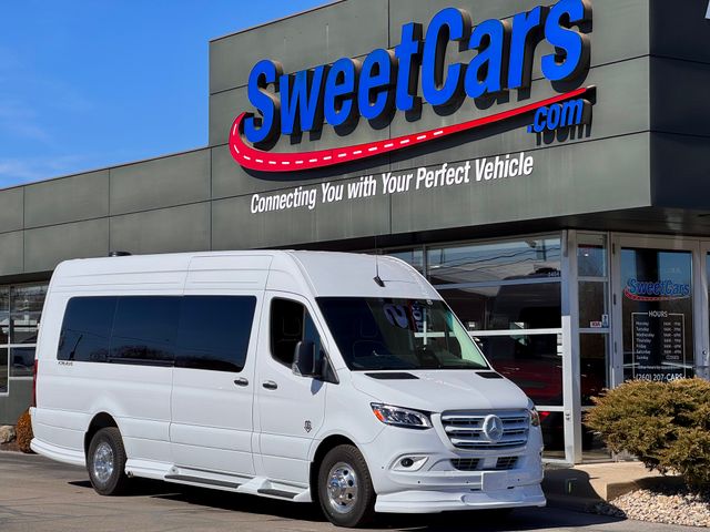 Arctic White 2025 Mercedes-Benz Sprinter Cargo 3500XD 170 High Roof Extended RWD Van Rear-Wheel Drive 9-Speed Automatic