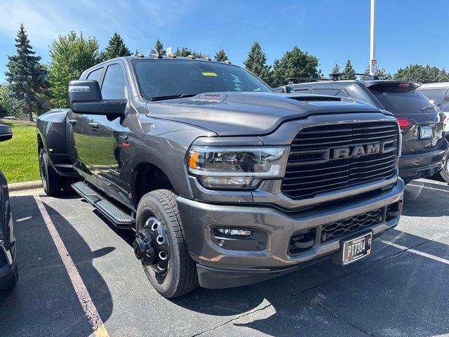 Crystal Metallic 2024 RAM 3500 Pickup Truck Four-Wheel Drive 6-Speed Automatic