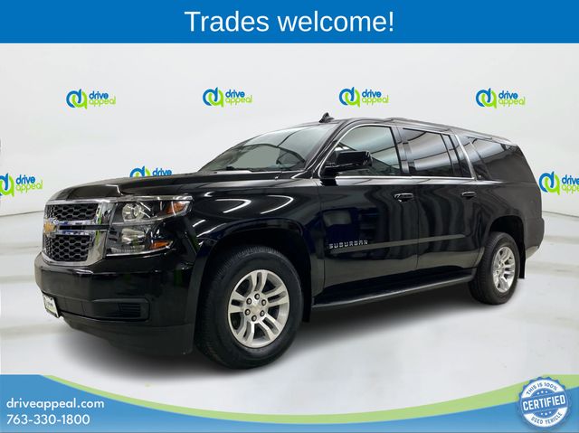 Black 2019 Chevrolet Suburban SUV / Crossover Four-Wheel Drive 6-Speed Automatic Overdrive
