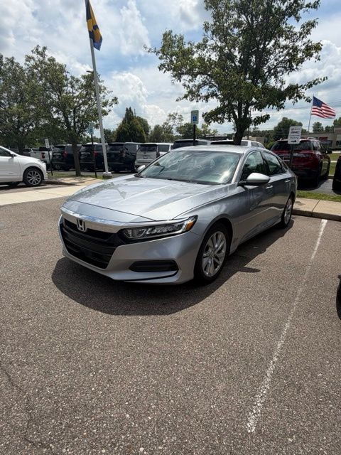 Gray 2020 Honda Accord Sedan Front-Wheel Drive Continuously Variable Transmission