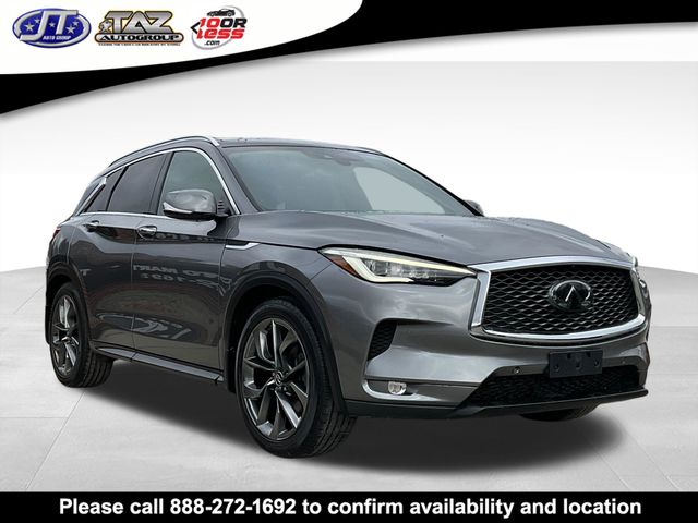 Gray (Graphite Shadow) 2019 INFINITI QX50 Essential AWD SUV / Crossover All-Wheel Drive Continuously Variable Transmission