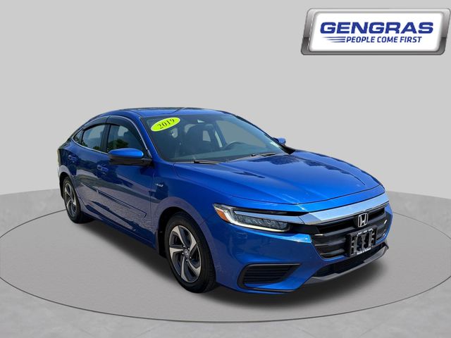 Cosmic Blue Metallic 2019 Honda Insight Sedan Front-Wheel Drive Continuously Variable Transmission