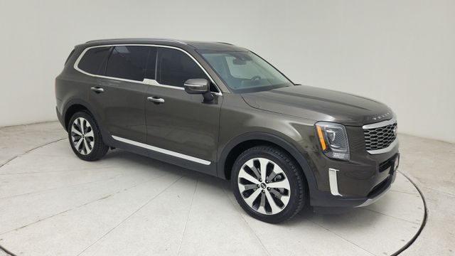 2021 Kia Telluride S Green at DeMontrond Automotive Group