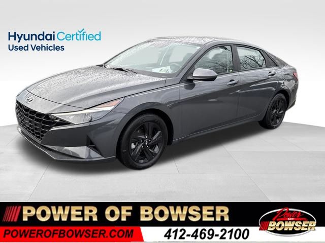 Ecotronic Gray 2023 Hyundai Elantra SEL FWD Sedan Front-Wheel Drive Continuously Variable Transmission