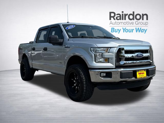 Ingot Silver Metallic 2016 Ford F-150 Pickup Truck Four-Wheel Drive 6-Speed Automatic