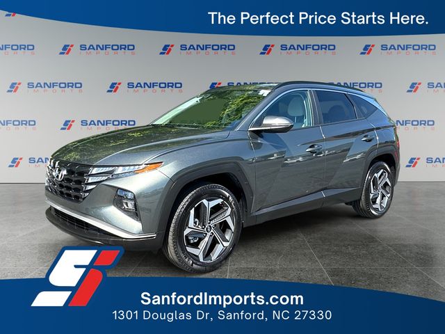 Amazon Gray 2023 Hyundai Tucson SUV / Crossover All-Wheel Drive 8-Speed Automatic