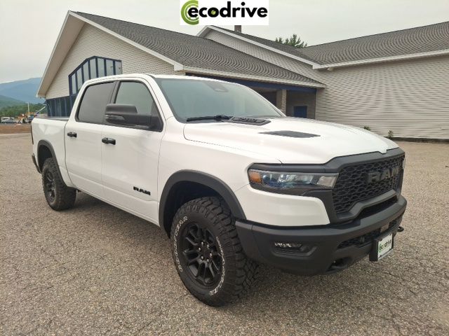 Bright White Clearcoat 2026 RAM 1500 Pickup Truck Four-Wheel Drive 8-Speed Automatic