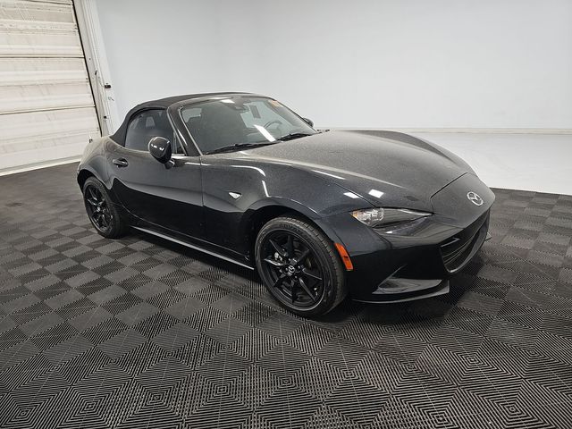 Jet Black 2023 Mazda MX-5 Miata Sport RWD Convertible Rear-Wheel Drive 6-Speed Manual