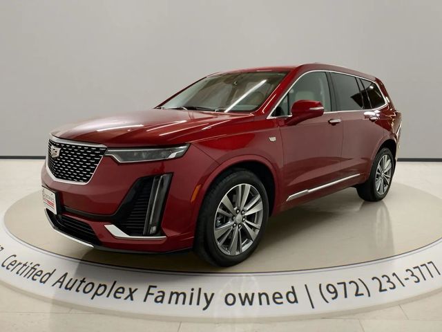 Radiant Red Tintcoat 2023 Cadillac XT6 Premium Luxury AWD SUV / Crossover Four-Wheel Drive 9-Speed Automatic