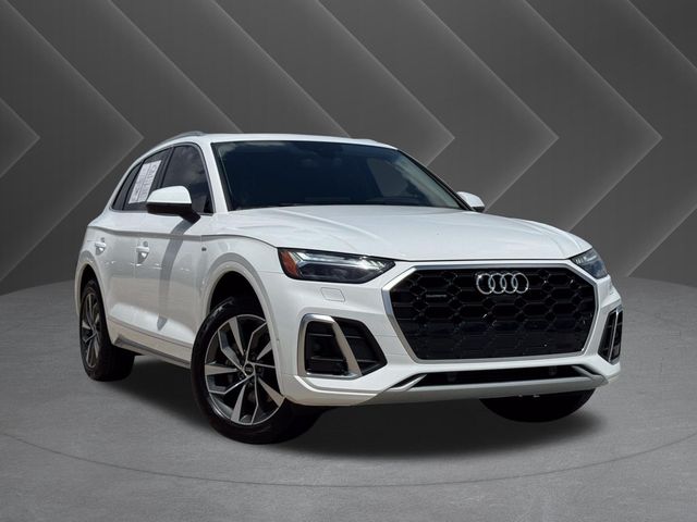 2023 Audi Q5 45 S line Prestige White at Genesis of Spring