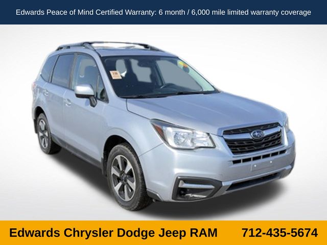 Ice Silver Metallic 2017 Subaru Forester SUV / Crossover All-Wheel Drive Continuously Variable Transmission