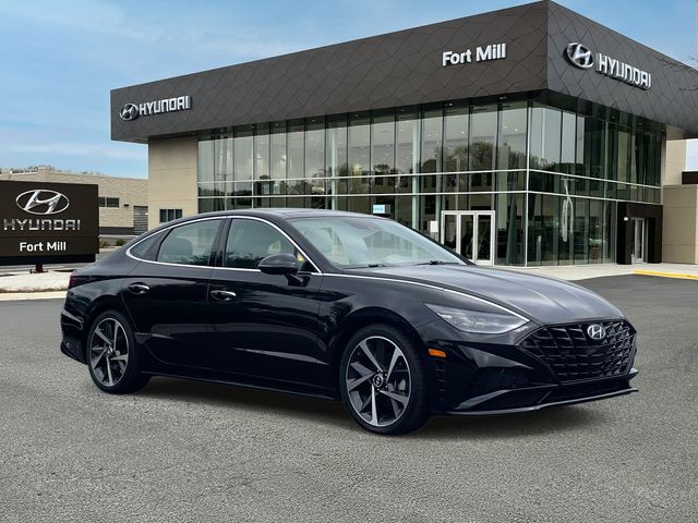 Onyx Black 2023 Hyundai Sonata SEL Plus FWD Sedan Front-Wheel Drive 8-Speed Automatic