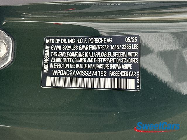 2025 Porsche 911