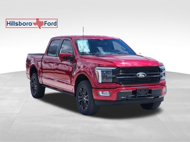 2025 Rapid Red Metallic Tinted Clearcoat Ford F-150 Platinum 4X4 Truck