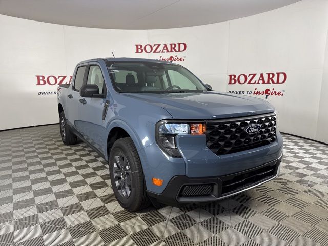 2025 Azure Gray Metallic Tri-Coat Ford Maverick XLT AWD Truck