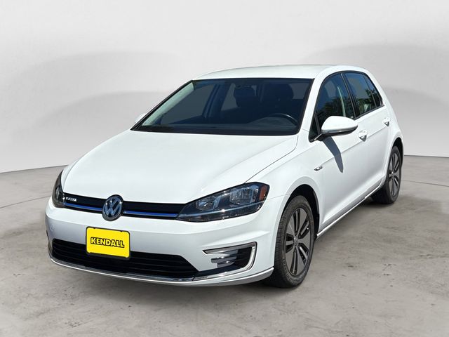 Pure White 2019 Volkswagen e-Golf Hatchback Front-Wheel Drive Automatic