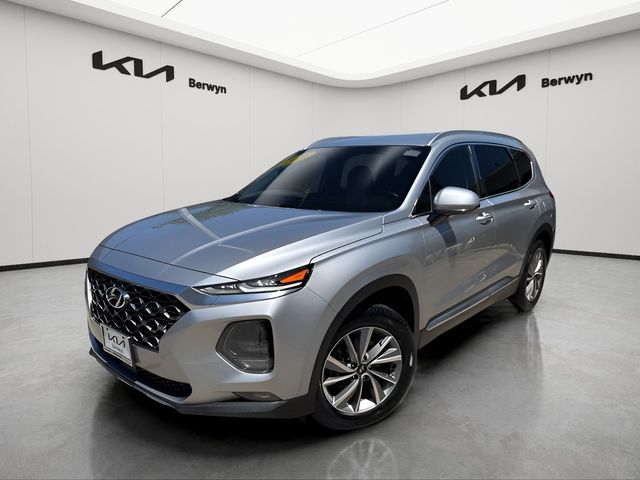 Shimmering Silver Pearl 2020 Hyundai Santa Fe 2.4L SEL FWD SUV / Crossover Front-Wheel Drive 8-Speed Automatic