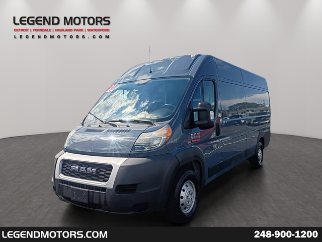 Blue 2019 RAM ProMaster Van Front-Wheel Drive 6-Speed Automatic