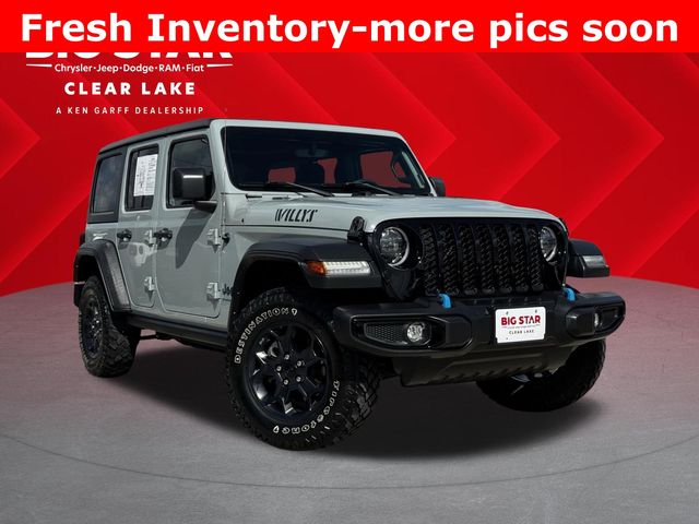 2023 Jeep Wrangler Base 4xe Gray at Big Star Chrysler Jeep Dodge Ram 
