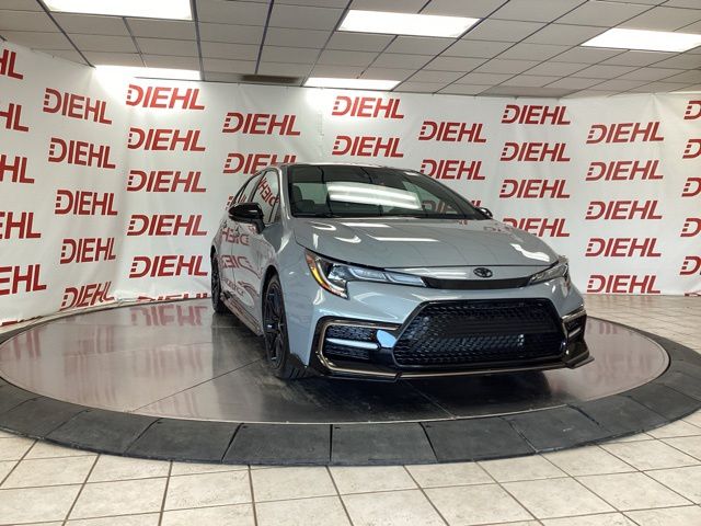 Black Sand Pearl 2022 Toyota Corolla Sedan Front-Wheel Drive Continuously Variable Transmission