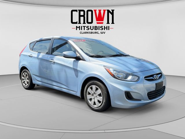 Clearwater Blue 2012 Hyundai Accent GS 4-Door Hatchback FWD Hatchback Front-Wheel Drive 6-Speed Automatic Overdrive