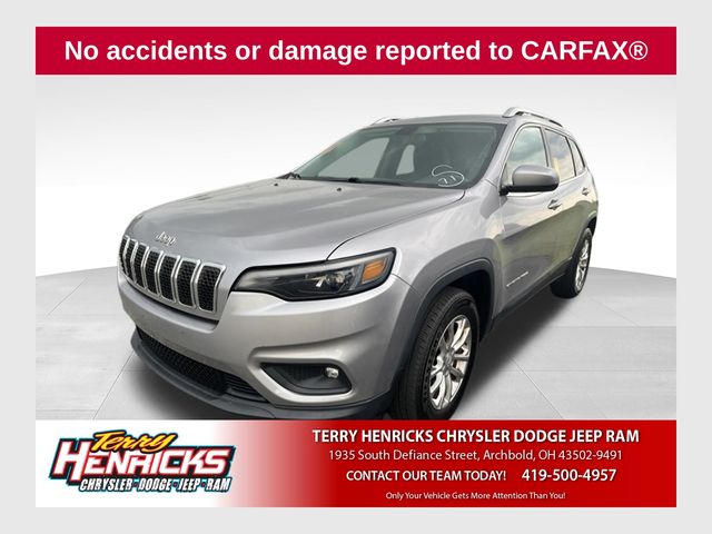 Billet Silver Metallic Clearcoat 2019 Jeep Cherokee SUV / Crossover Four-Wheel Drive 9-Speed Automatic