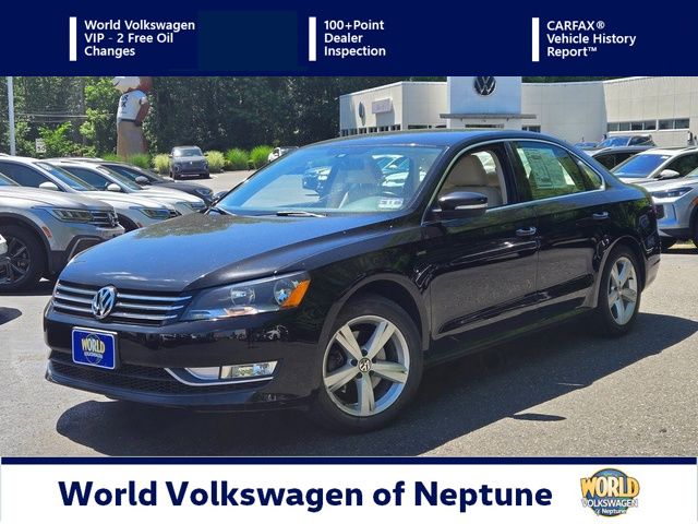 Black Uni 2015 Volkswagen Passat 1.8T Limited Edition FWD Sedan Front-Wheel Drive 6-Speed Automatic