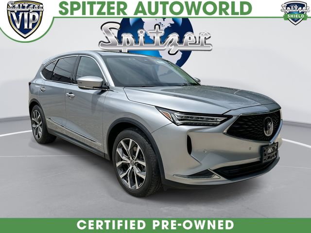 Silver 2023 Acura MDX SUV / Crossover All-Wheel Drive Automatic
