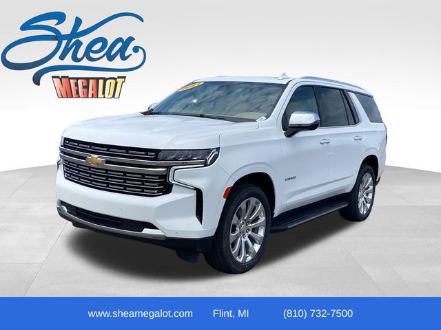 Summit White 2021 Chevrolet Tahoe SUV / Crossover Four-Wheel Drive 10-Speed Automatic